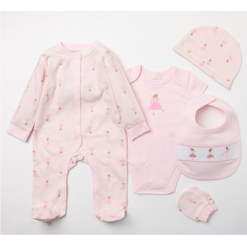 Fairy Ballerina Gift Set For Baby Girl - 6 Piece