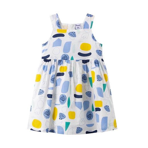 Children's Fun Print Strap Dress