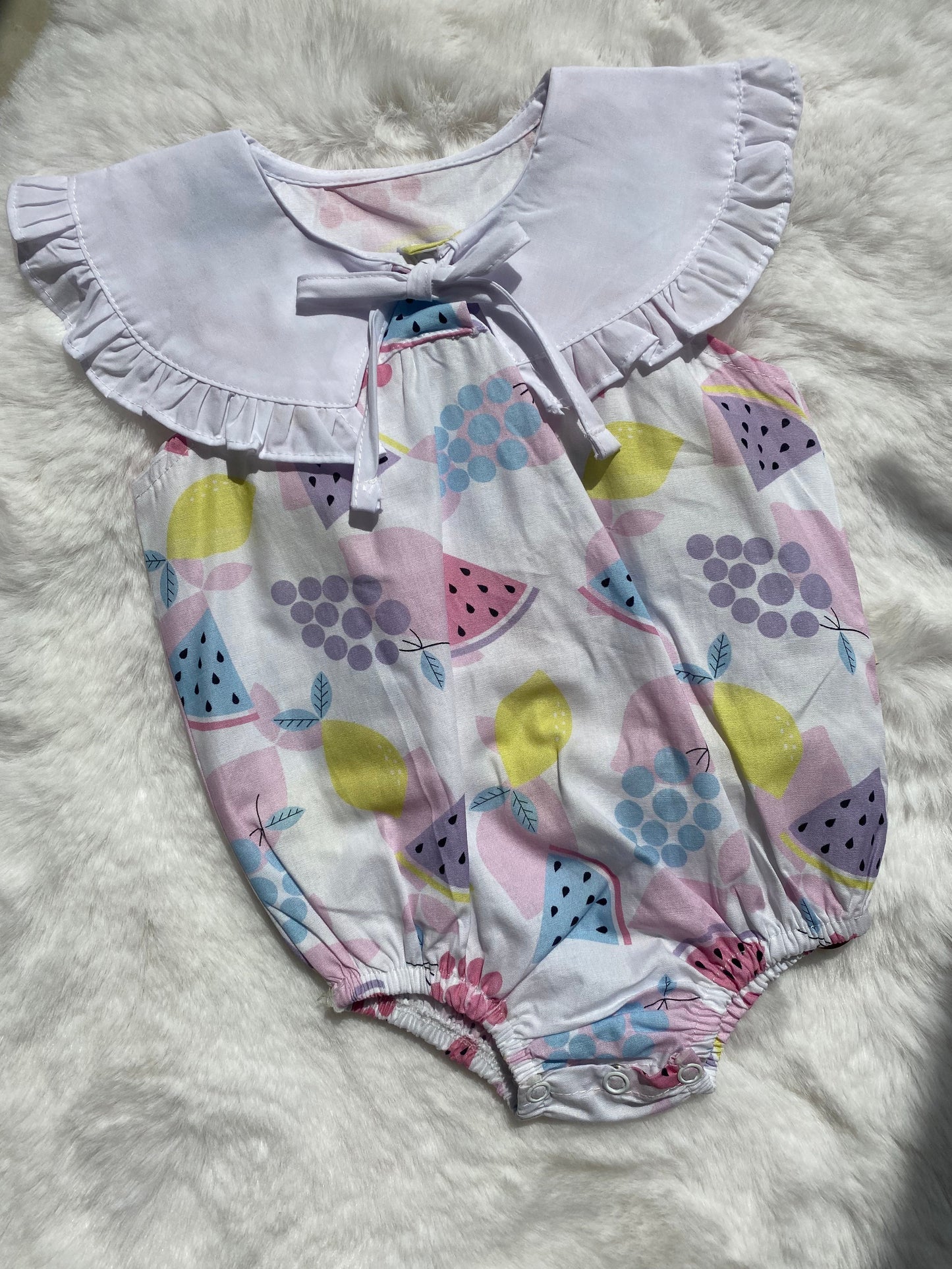 Baby Girls Watermelon Summer Romper