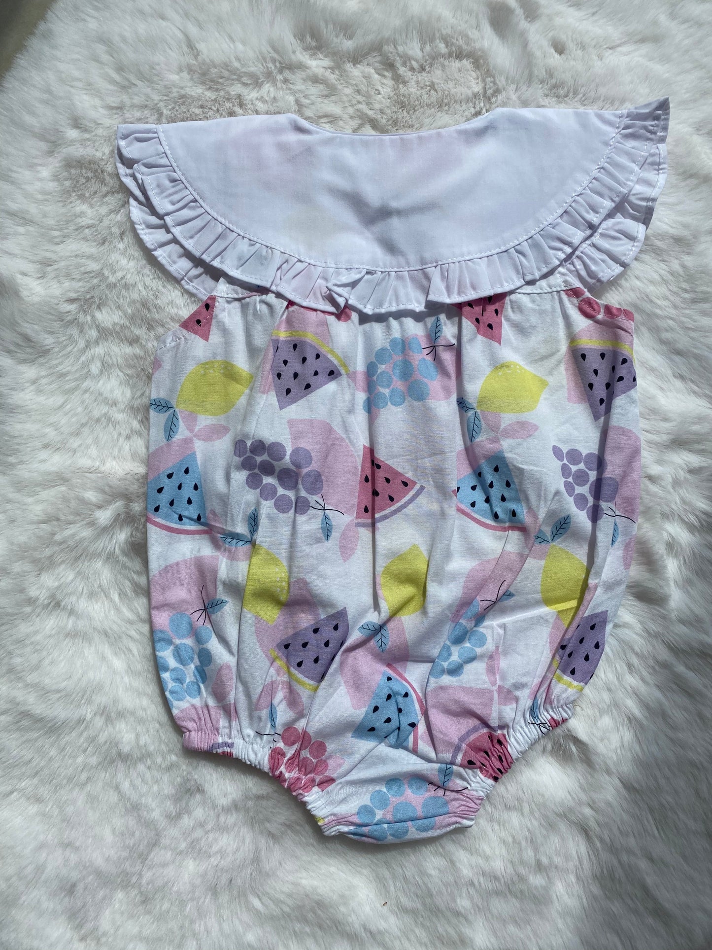 Baby Girls Watermelon Summer Romper